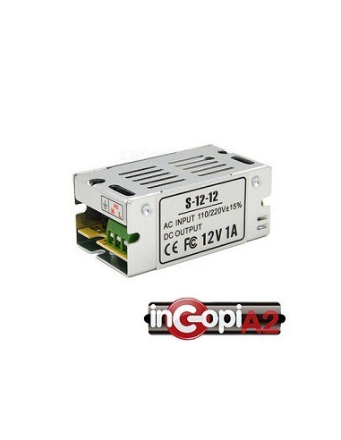 FUENTE ALIMENTACION 12v-1A