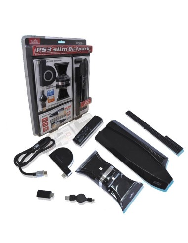 PS3 SLIM PACK 8 EN 1