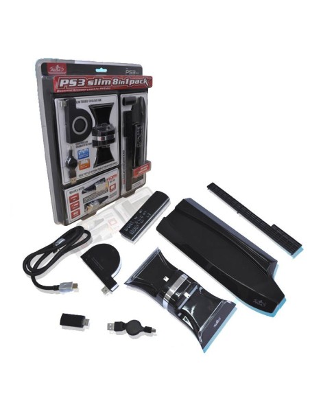 PS3 SLIM PACK 8 EN 1