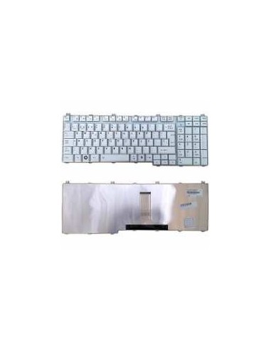 TECLADO TOSHIBA P500, L500, P300, L505 (Plata)
