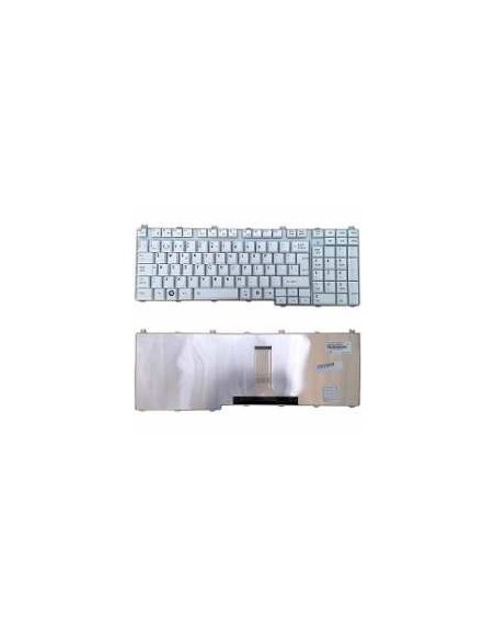 TECLADO TOSHIBA P500, L500, P300, L505 (Plata)