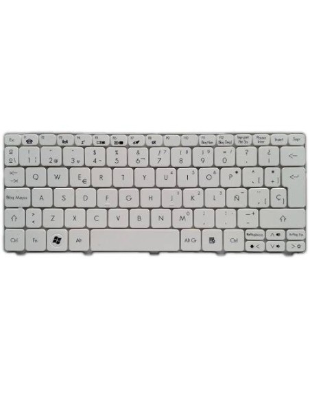 TECLADO ACER ASPIRE ONE D255, AOD255 NSK-AS60S (Blanco)