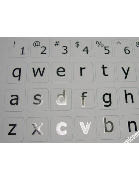 PEGATINA CONVERSOR TECLADO (Gris)
