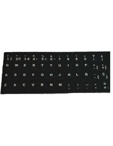 PEGATINA CONVERSOR TECLADO (Negro)