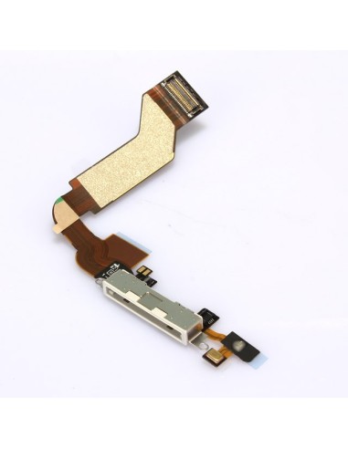 CABLE FLEX con CONECTOR DOCK para IPHONE4S (Negro)