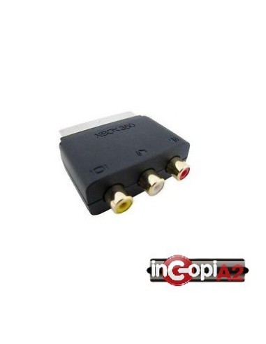 ADAPTADOR SCART / 3 RCA XBOX 360 (X821381-001)