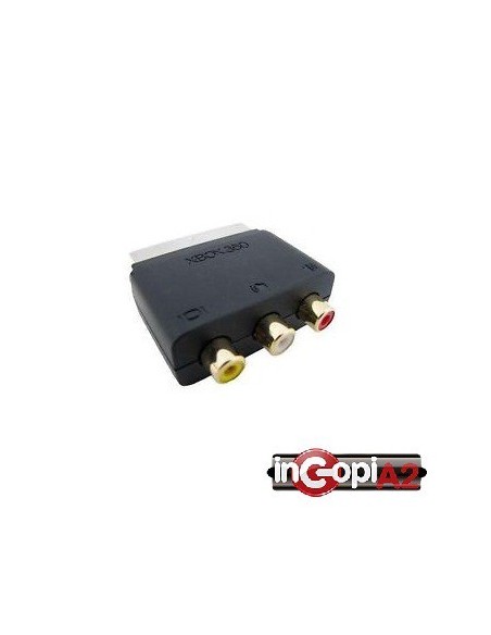 ADAPTADOR SCART / 3 RCA XBOX 360 (X821381-001)