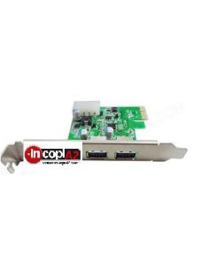 TARJETA PCI-E  2 PUERTOS USB 3.0 5GBPS LT-102