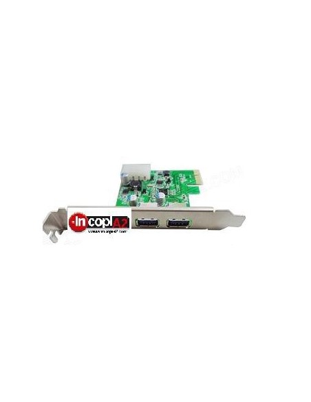 TARJETA PCI-E  2 PUERTOS USB 3.0 5GBPS LT-102