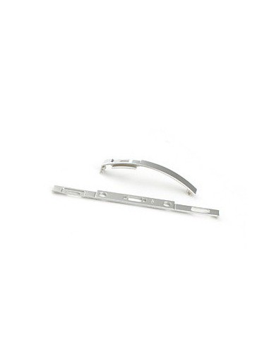 CUBIERTA LATERAL PSP 1000 (PLATA)