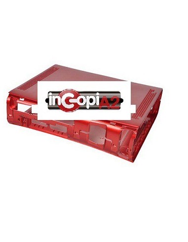 XBOX 360 CARCASA COMPLETA ROJO