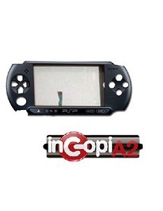 CARCASA FRONTAL PSP STREET E1004 Negro