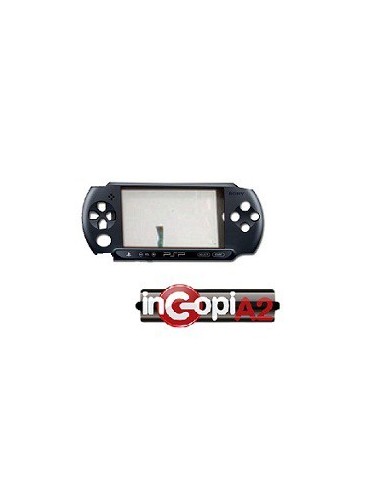CARCASA FRONTAL PSP STREET E1004 Negro