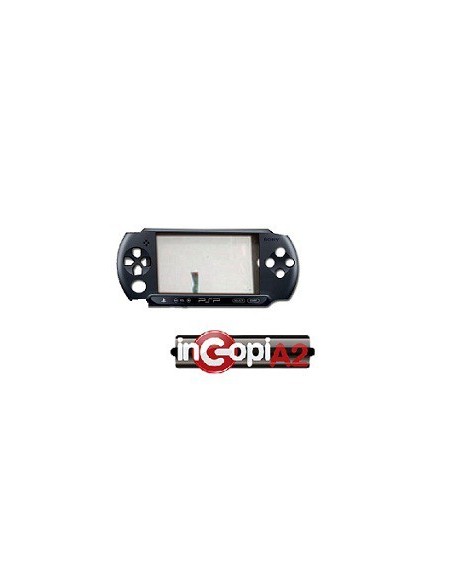 CARCASA FRONTAL PSP STREET E1004 Negro