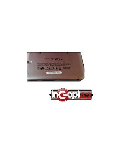 TAPA CUBIERTA TRASERA NINTENDO 3DS XL Gris