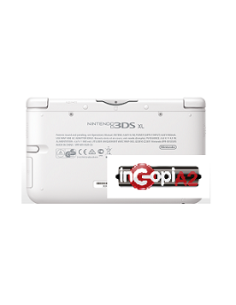 TAPA CUBIERTA TRASERA NINTENDO 3DS XL Blanco
