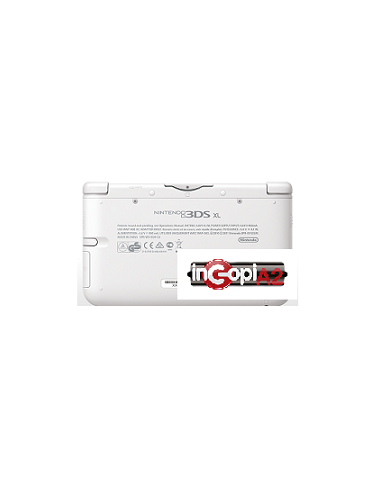 TAPA CUBIERTA TRASERA NINTENDO 3DS XL Blanco