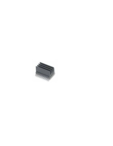 10UDS DISIPADOR DE CALOR PARA MEMORIAS CONSOLA (19x4,8x6,3mm