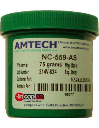 FLUX EN GEL AMTECH 75Gr NC-559-AS-TF (Original)