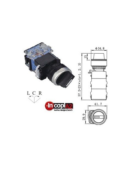INTERRUPTOR  DOS / TRES POSICIONES