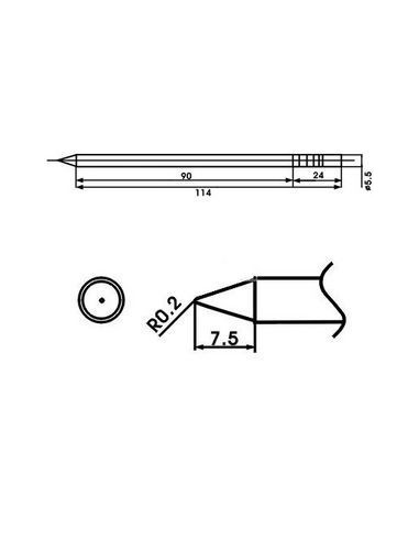RESISTENCIA SOLDADOR AOYUE WQ-B