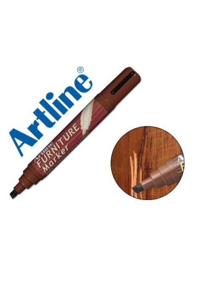 ROTULADOR MADERA CAOBA PERMAMENTE BISELADO ARTLINE