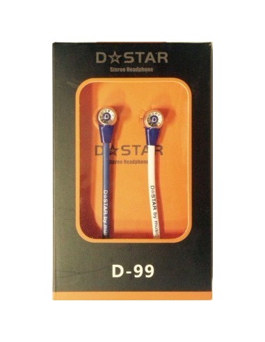 AURICULAR INTRAUDITIVOS STAR AZUL CABLE PLANO