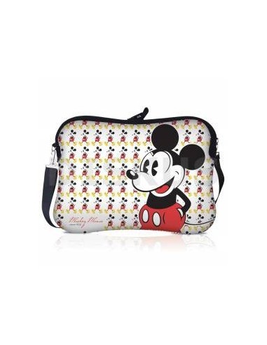 BOLSA PARA PORTATIL MICKEY  15 BLANCO
