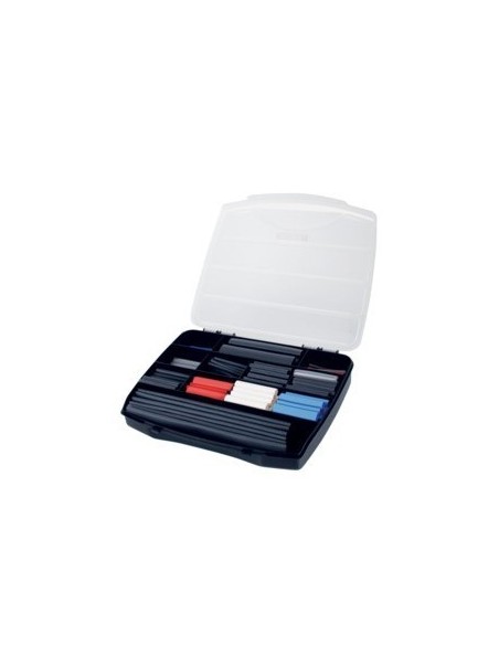 CAJA CLASIFICADA DE GOMAS TERMORETRACTILES (406 Und)