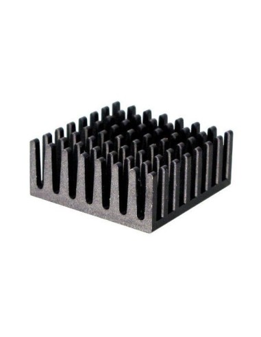 5uds DISIPADOR TERMICO ALUMINIO 23x23x6mm