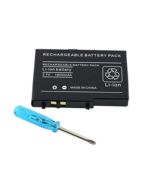 NDSLite BATERIA 1800mAh + DESTORNILLADOR