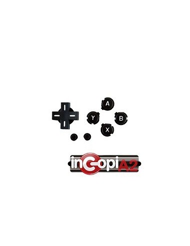 BOTONES NINTENDO DS LITE NEGRO ORIGINAL