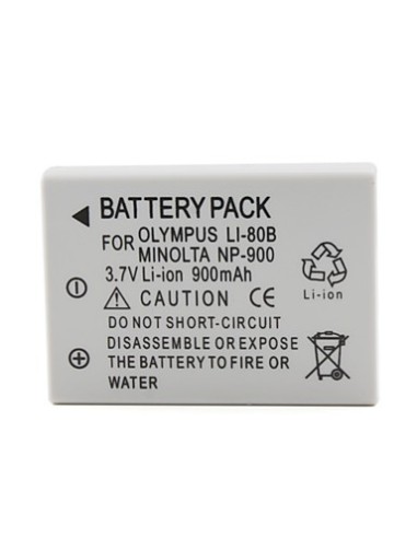 BATERIA para  OLYMPUS Li-80B 900mAh