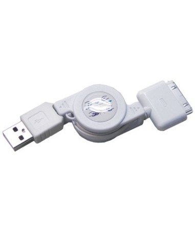 Cable IPOD USB Retráctil