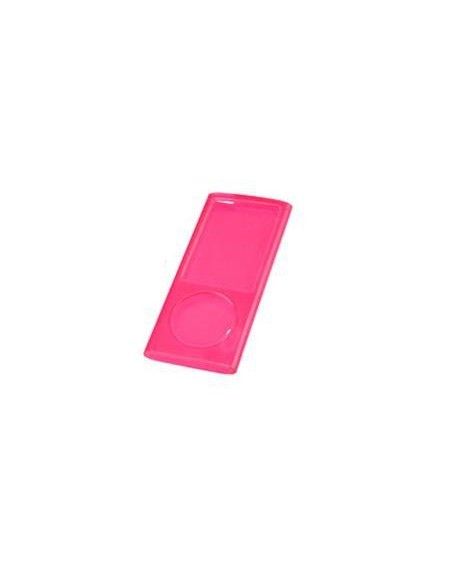 FUNDA SILICONA IPOD NANO 2 + BRAZALETE (Fucsia)