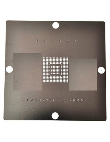 PLANTILLA CAD9799GP BALL: 0.76mm (Stencil)