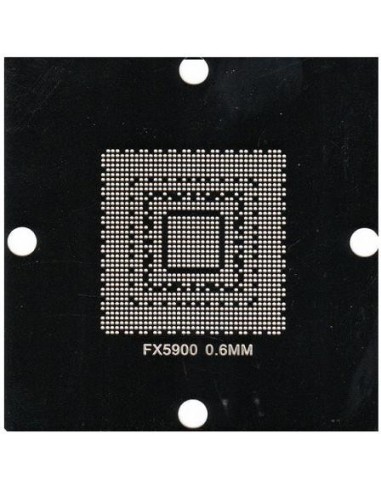 PLANTILLA FX5900 NVIDIA BALL: 0.6MM  90x90 (Stencils)