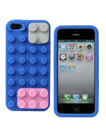 FUNDAS DE SILICONA PARA IPHONE 5 CON FORMA DE BRICKS