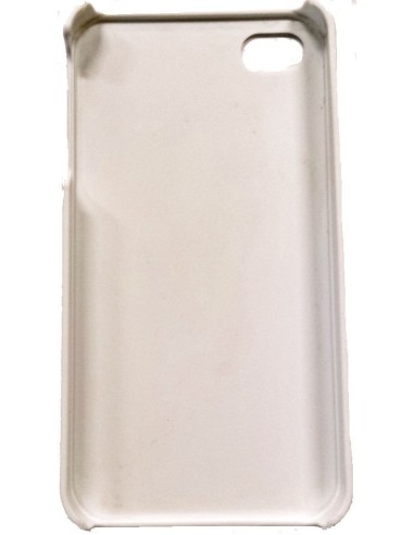 FUNDA PLASTICO DURO BLANCO IPHONE 5/5S