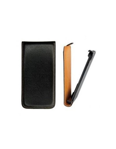 FUNDA DE PIEL SAMSUNG I9500 GALAXY S4 NEGRO