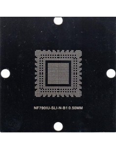 PLANTILLA NF790IU-SLI-N-B1  BALL: 0.50mm 90x90 (Stencil)