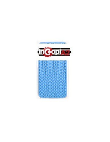 FUNDA SILICONA SAMSUNG S3 MINI FORMAS AZUL