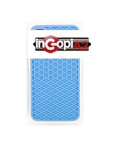 FUNDA SILICONA SONY XPERIA J FORMAS AZUL