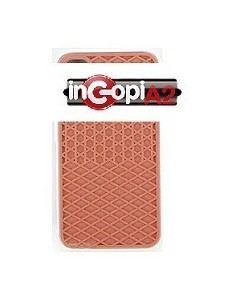 FUNDA SILICONA SONY XPERIA J FORMAS MARRON