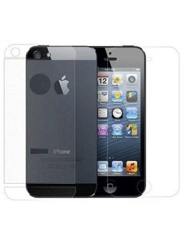 PROTECTOR PANTALLA Y CARCASA IPHONE 5 Y 5S (Doble)