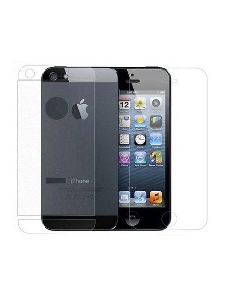 PROTECTOR PANTALLA Y CARCASA IPHONE 5 Y 5S (Doble)