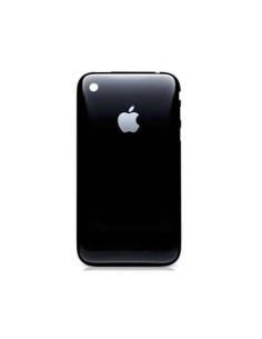 IPHONE 3G TAPA PROTECTORA TRASERA RIGIDA (Negra)