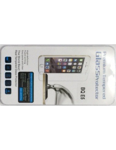 PROTECTOR PANTALLA CRISTAL TEMPLADO BQ E5