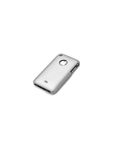 IPHONE 3G TAPA PROTECTORA TRASERA RIGIDA (Plata)