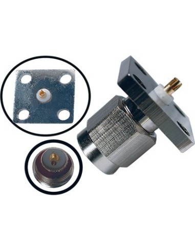 CONECTOR SMA PARA CHASIS MACHO